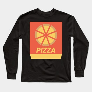 Cute Cheese Pizza Box Long Sleeve T-Shirt